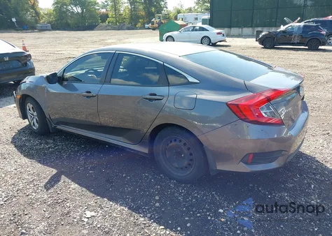 2017 Honda Civic Lx from USA, damaged, VIN 19XFC2F50HE231533